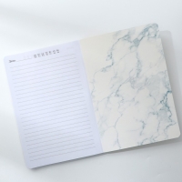 Ежедневник А5+, 100 листов Мягкая обл.Софт-тач &laquo;Смотри на мир&raquo;