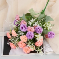 Букет "Мальва премиум" 3х30 см, микс Букет "Мальва премиум" 3х30 см, микс