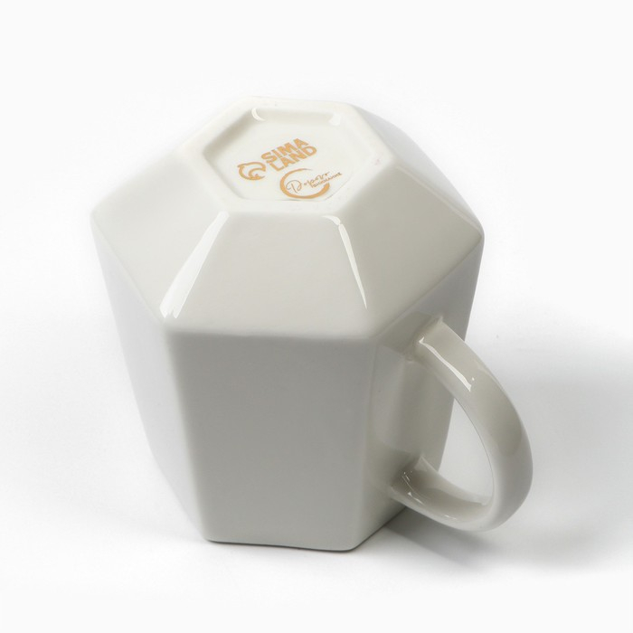 Кружка керамическая &laquo;Счастье есть&raquo;, 300 мл, цвет белый