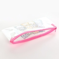 Пенал школьный мягкий плоский 9,5 х 20,5 ПВХ &laquo;1 сентября: Котятки&raquo; МИКС