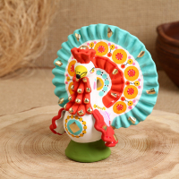 Дымковская игрушка "Индюк" Дымковская игрушка "Индюк"