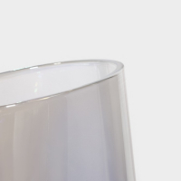 Набор стаканов стеклянных Magistro &laquo;Иллюзия&raquo;, 450 мл, 9,3&times;11,5 см, 6 шт, цвет перламутровый