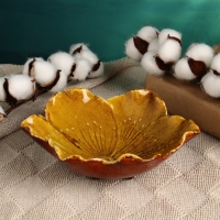 Подставка для мелочей "Лист" 18х18х5см, микс Подставка для мелочей "Лист" 18х18х5см, микс