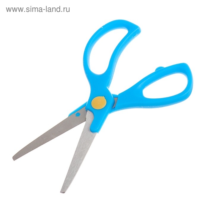 Ножницы 13 см, пластиковые ручки, закругленные концы, блистер, в картонной коробке, корпус МИКС Ножницы 13 см, пластиковые ручки, закругленные концы, блистер, в картонной коробке, корпус МИКС