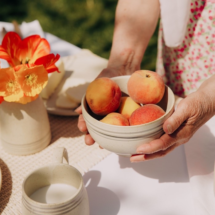 Салатник керамический SL Home &laquo;Райяс&raquo;, 800 мл, d=14,5 см, цвет бежевый