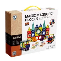 Конструктор магнитный &laquo;Город&raquo;, 71 деталь