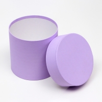 Набор шляпных коробок 4 в 1 "Сиреневый", 20 × 20 ‒13 × 13 см Набор шляпных коробок 4 в 1 "Сиреневый", 20 × 20 ‒13 × 13 см