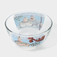 Салатник стеклянный «Три Богатыря», 500 мл, d=13 см Салатник стеклянный «Три Богатыря», 500 мл, d=13 см