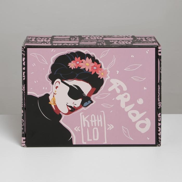 Коробка подарочная складная, упаковка, &laquo;Фрида&raquo;, 27 х 21 х 9 см