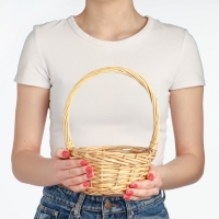 Корзина &laquo;Косичка&raquo;, 17&times;9/23 см, ива