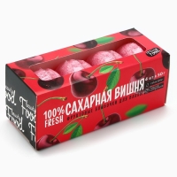Подарочный набор косметики &laquo;Сахарная вишня&raquo;, бомбочки для ванны, 4 х 50 г, BEAUTY FOOD