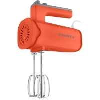 Миксер MAUNFELD MF-331R, ручной, 300 Вт, 8 скоростей, 4 насадки, красный Миксер MAUNFELD MF-331R, ручной, 300 Вт, 8 скоростей, 4 насадки, красный
