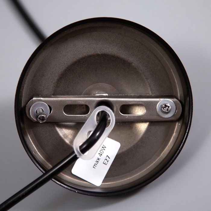 Светильник BayerLux Светильник BayerLux "Локи2" 1x15Вт E27 черный 30х30х70см