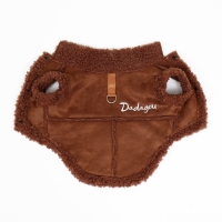 Дубленка для собак, размер XXL, коричневая Дубленка для собак, размер XXL, коричневая