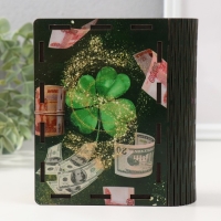 Копилка-шкатулка "Удачи" 14х12х5 см