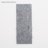 Новый год. Конверт для столовых предметов &laquo;Снежинка&raquo; 8х22 см, 100% п/э, фетр