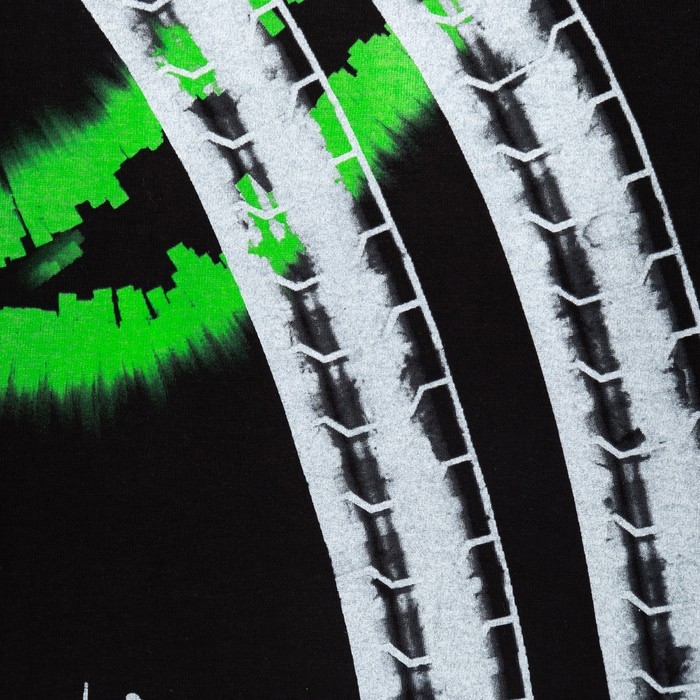 Футболка детская MINAKU Bright, цвет чёрный, рост 122 Футболка детская MINAKU Bright, цвет чёрный, рост 122