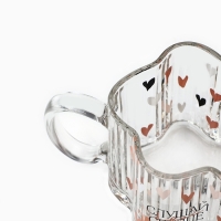 Кружка стеклянная Дорого внимание &laquo;Слушай свое сердце&raquo;, 260 мл