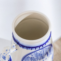 Кружка пивная "Жанровая. Охота", гжель Кружка пивная "Жанровая. Охота", гжель