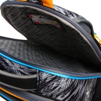 Рюкзак каркасный 36 х 28 х 11 см, Across 198, наполнение: мешок, серый ACR22-198-2