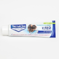 Клей от грызунов и насекомых Чистый дом туба 130 г Клей от грызунов и насекомых Чистый дом туба 130 г