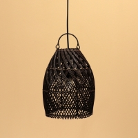 Светильник потолочный из ротанга "Пати" 1х120Вт, Е27, 20х20х28 см Светильник потолочный из ротанга "Пати" 1х120Вт, Е27, 20х20х28 см