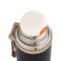 Термос, 600 мл, Drink сохраняет тепло 10 ч, черный Термос, 600 мл, Drink сохраняет тепло 10 ч, черный