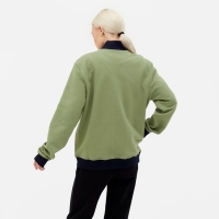 Толстовка на молнии President, размер XS, цвет хаки Толстовка на молнии President, размер XS, цвет хаки