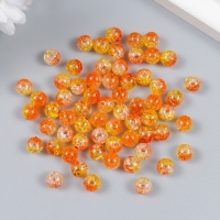 Бусины для творчества пластик "Мыльный пузырь красно-жёлтый" набор 20 гр 0,8х0,8х0,8 см Бусины для творчества пластик "Мыльный пузырь красно-жёлтый" набор 20 гр 0,8х0,8х0,8 см