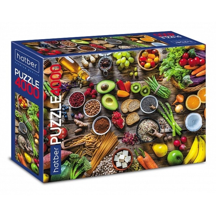 Пазл &laquo;Вкусное ассорти&raquo;, 4000 элементов