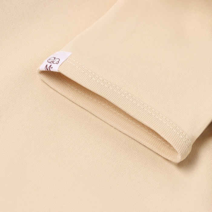 Боди детское с рюшами MINAKU "Nature", цвет бежевый, рост 80-86 см