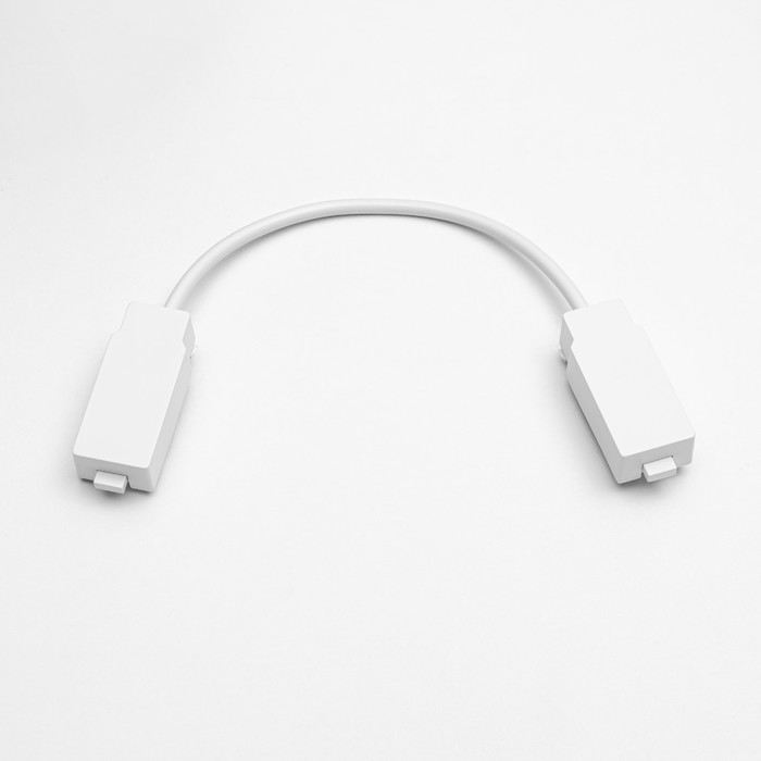 Коннектор для шинопровода гибкий белый Коннектор для шинопровода гибкий белый