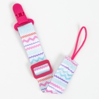 Держатель для соски - пустышки «Орнамент», на ленте Держатель для соски - пустышки «Орнамент», на ленте