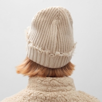 Шапка женская MINAKU, цвет молочный, р-р 56-58 Шапка женская MINAKU, цвет молочный, р-р 56-58