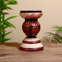 Подсвечник "Кубок" албезия 12х12х19 см Подсвечник "Кубок" албезия 12х12х19 см