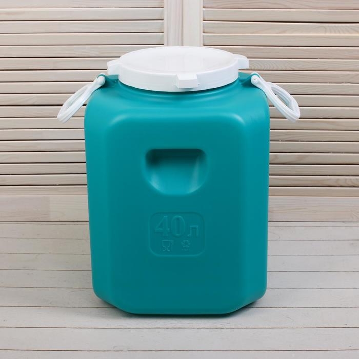 Фляга пищевая, 40 л, горловина 19 см, 4 ручки Фляга пищевая, 40 л, горловина 19 см, 4 ручки