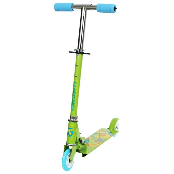 Самокат GRAFFITI &laquo;Геометрия&raquo;, складной, колёса PVC 100 мм