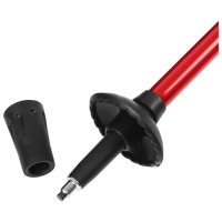 Палки для скандинавской ходьбы ONLYTOP, телескопические, 3 секции, до 135 см, 2 шт., цвет МИКС Палки для скандинавской ходьбы ONLYTOP, телескопические, 3 секции, до 135 см, 2 шт., цвет МИКС