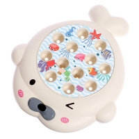 Рыбалка магнитная &laquo;Тюлень&raquo;, 12 рыбок, 2 удочки