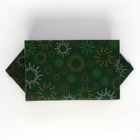 Подарочная коробка - конфета новогодняя складная &laquo;Новогодняя ёлка&raquo;, 18 х 28 х 10 см, Новый год