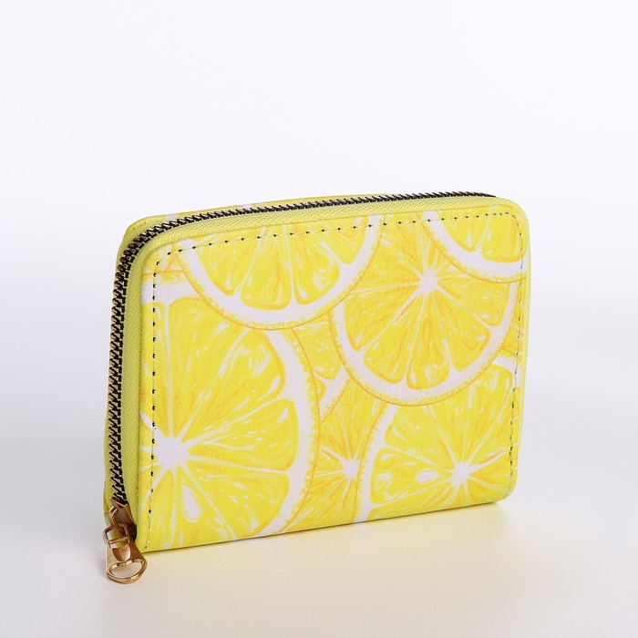 Кошелёк на молнии, цвет жёлтый Кошелёк на молнии, цвет жёлтый