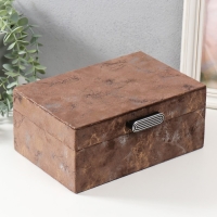 Шкатулка дерево кожзам "Гранит" 24х16х10,3 см Шкатулка дерево кожзам "Гранит" 24х16х10,3 см