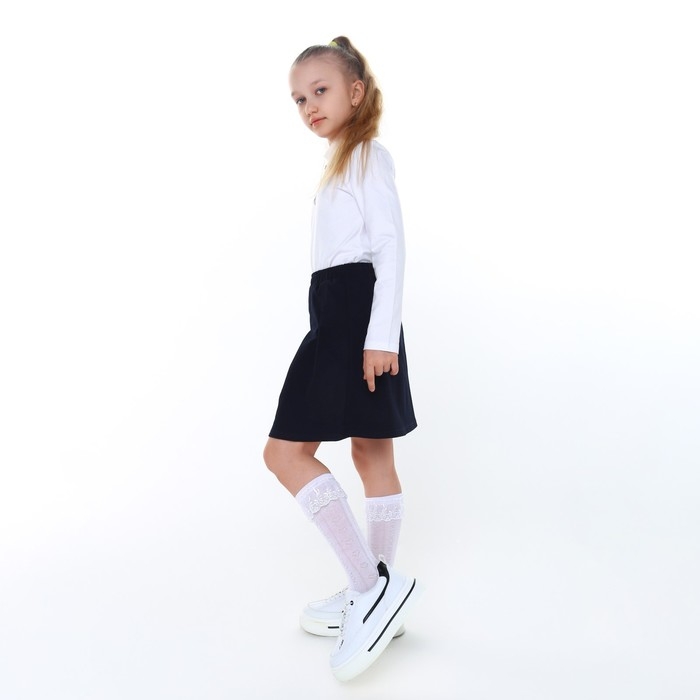 Юбка для девочки, цвет темно-синий, рост 122 см (64) Юбка для девочки, цвет темно-синий, рост 122 см (64)