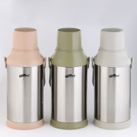 Термос 3.2 л, со стеклянной колбой, сохраняет тепло 12 ч, с кружкой,  микс