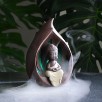 Подставка для благовоний "Будда" 18х12см, с подсветкой, батарейки LR44 Подставка для благовоний "Будда" 18х12см, с подсветкой, батарейки LR44