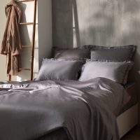 Наволочка SL Home Tencel 70*70+3 см , цв. серый Наволочка SL Home Tencel 70*70+3 см , цв. серый