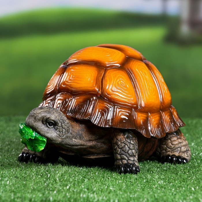 Садовая фигура "Черепаха" большая, 25х18х15см