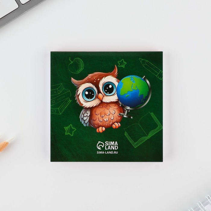 Подарочный набор на выпускной &laquo;Выпускник начальной школы&raquo; блокнот 9см х 9см 60 л., восковые мелки 4 шт.