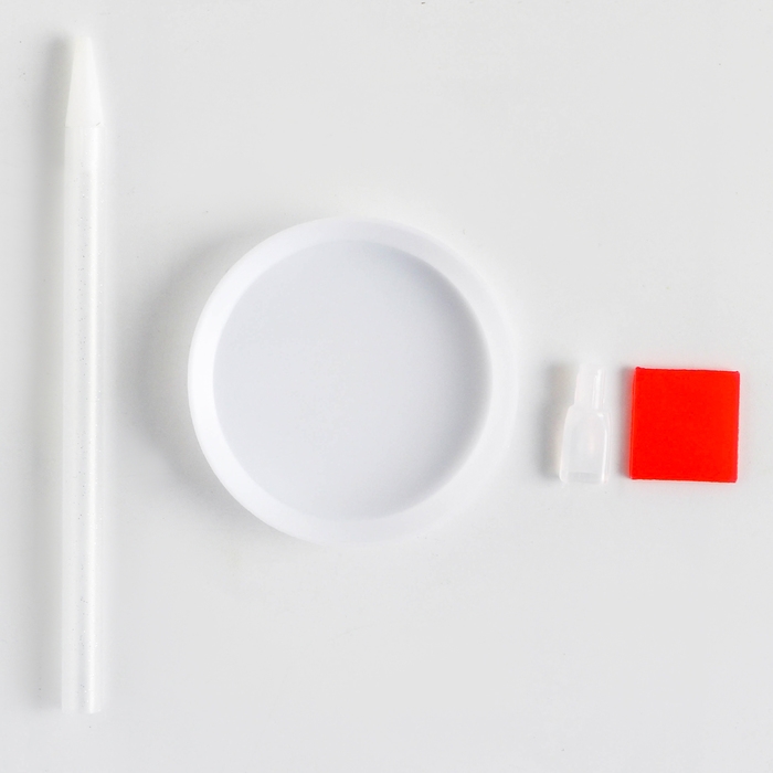 Алмазная мозаика с частичным заполнением на холсте &laquo;Карпы&raquo;&lrm;, 15 х 21 см