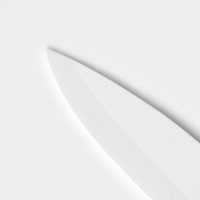 Нож керамический Доляна &laquo;Умелец&raquo;, лезвие 10 см, цвет красный